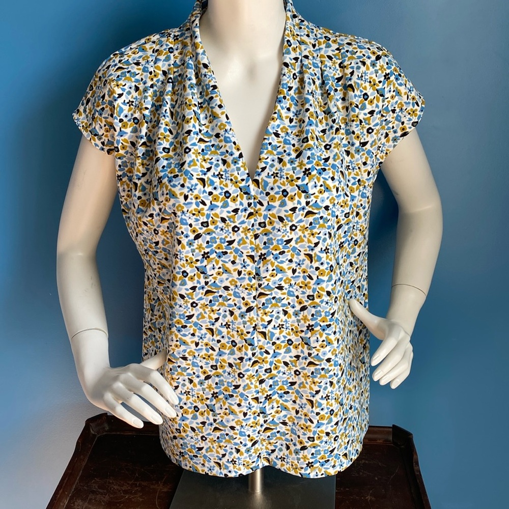 Ann Taylor Factory Floral Top